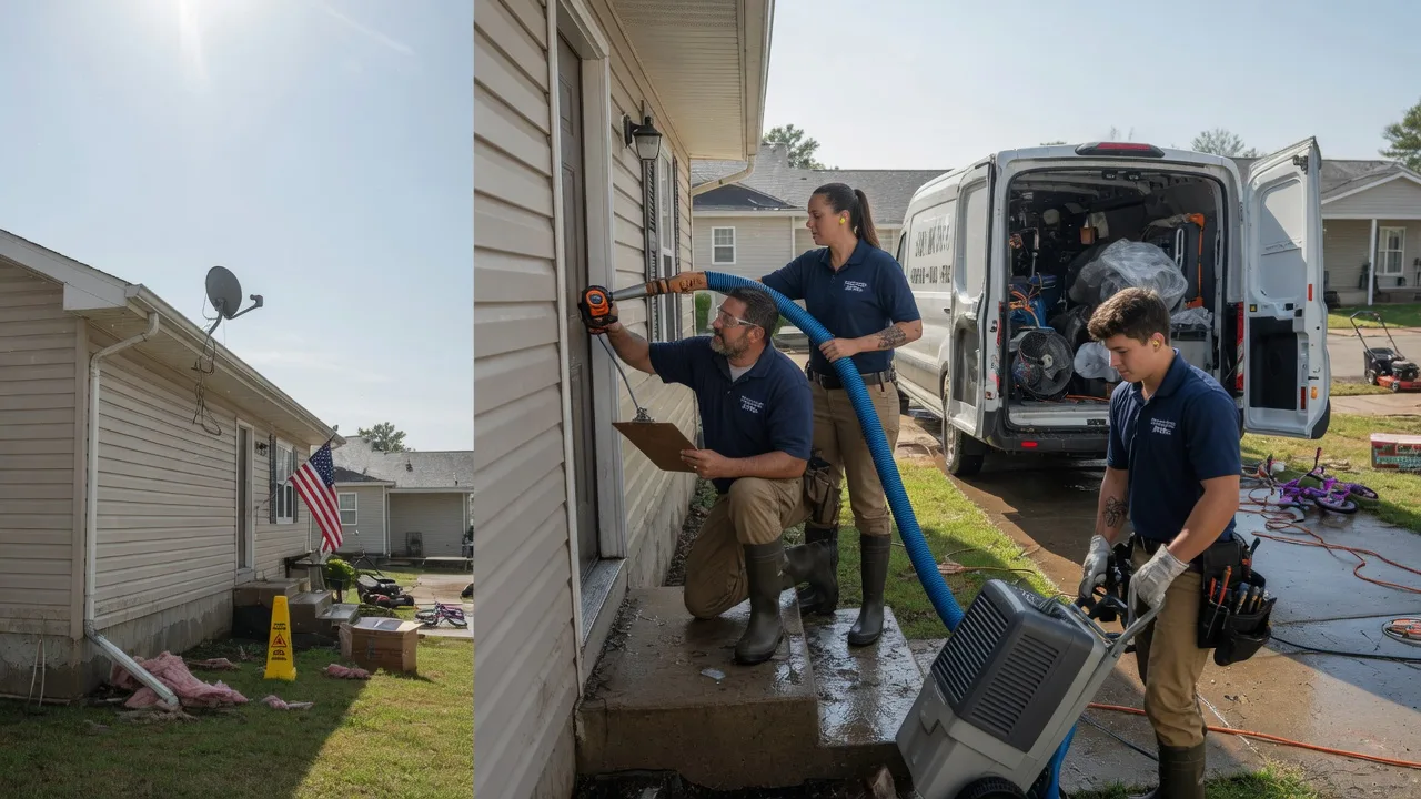 Ceiling Water Damage Restoration in Lindstrom, MN near me
